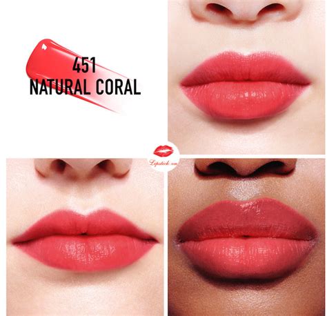 dior addict lip tint 451 natural coral|Mehr.